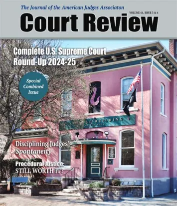 AJA Court Review Vol 61 Issues 3-4